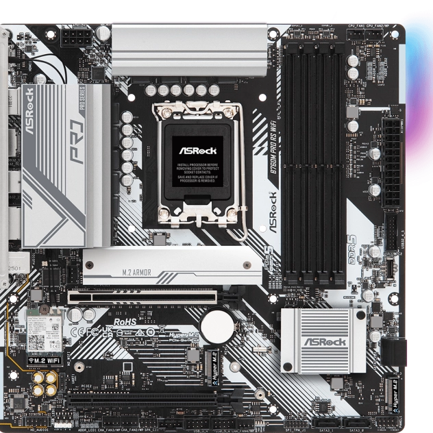 Mainboard Asrock B M Pro Rs Wifi Ddr