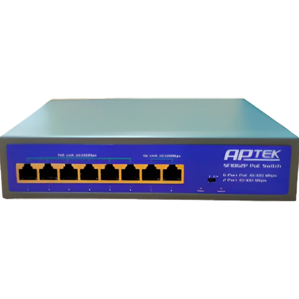 Thiết bi mạng Switch PoE Aptek SF1062P(6 port PoE)