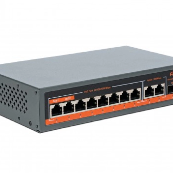 Thiết bị mạng Aptek Switch SP1083P(Switch 8 port PoE Gigabit)