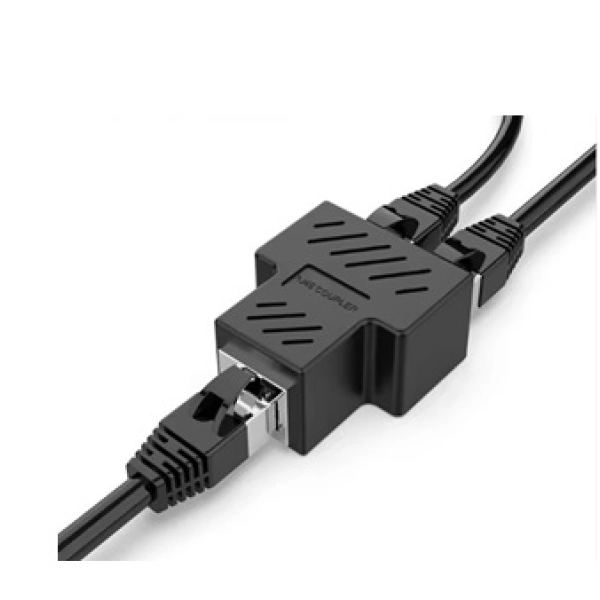 Bộ chia mạng LAN, RJ45, 1 cổng ra 2 cổng, tặng kèm 2 sợi patch cord 1m (2 đôi dây) PK-AP-4