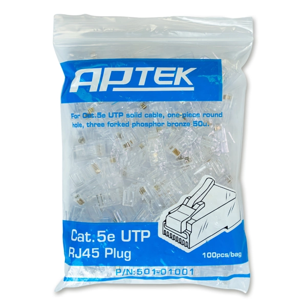 Đầu mạng RJ45 APTEK UTP Cat.5e (501-01001)