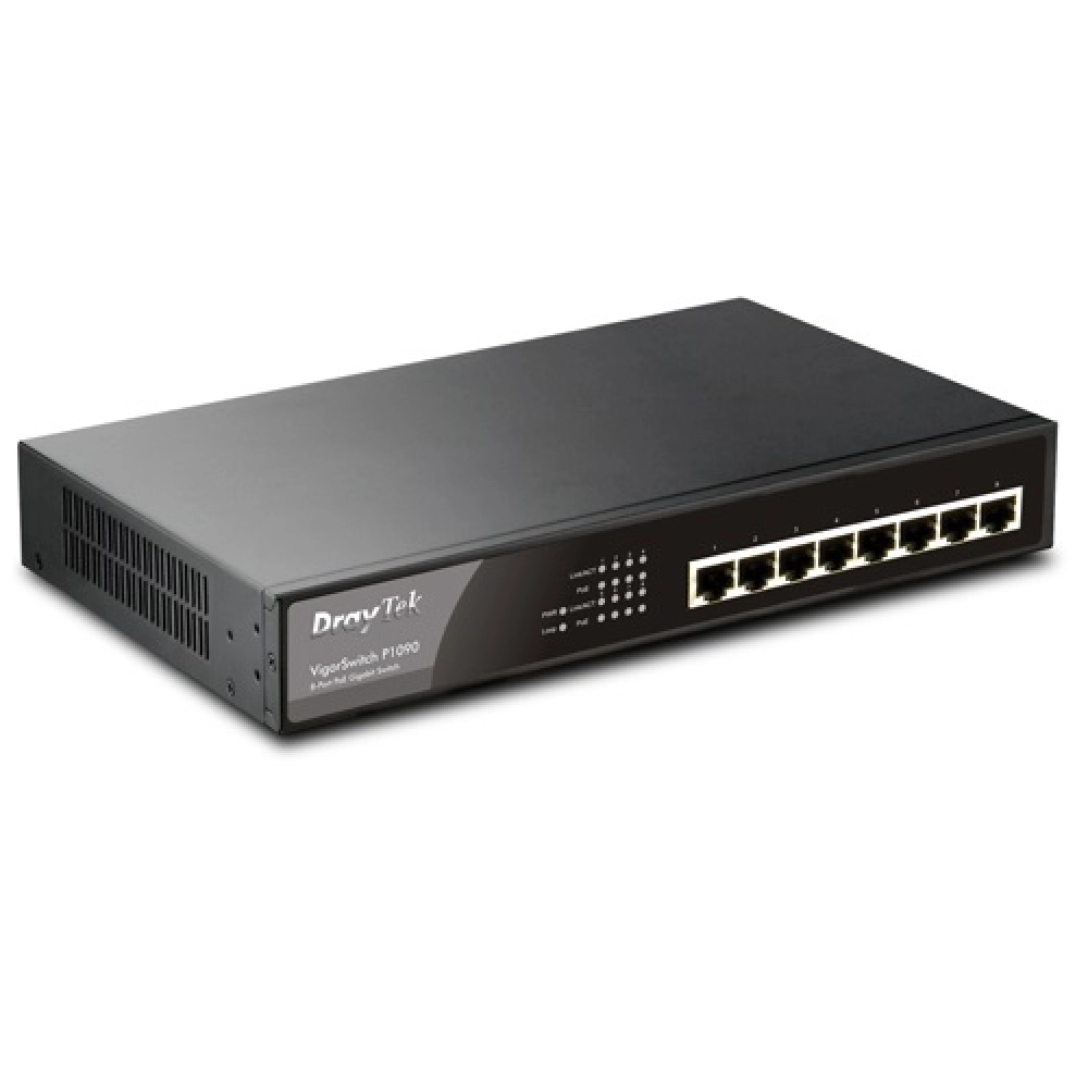 Thiết Bị Mạng Switch DrayTek 8 Port VigorSwitch G1080 Gigabit Smart