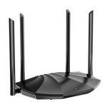 Router Phát Wifi Tenda TX2 Pro Wifi 6 AX1500 - 2 CPUs, Cloud, App, 4 LAN Giga, 5*6dbi antens, MIMO+