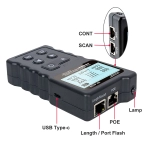 Bộ Test Dây, Đo Chiều Dài Dây, Dò Dây, PoE Có Màn Hình LCD: cáp mạng NF-8209
