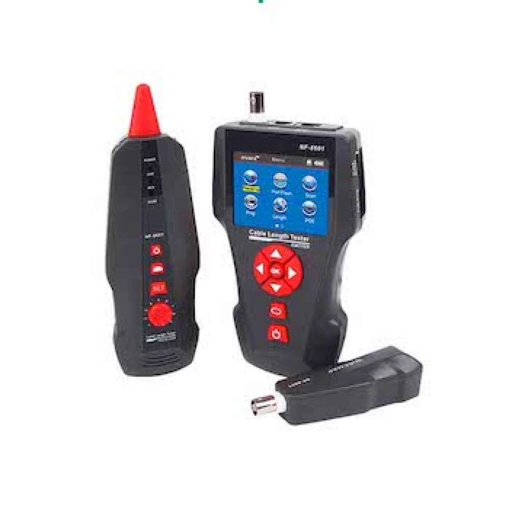 Bộ Test Dây, Đo Chiều Dài, Dò Dây Có Màn Hình LCD NF-8601