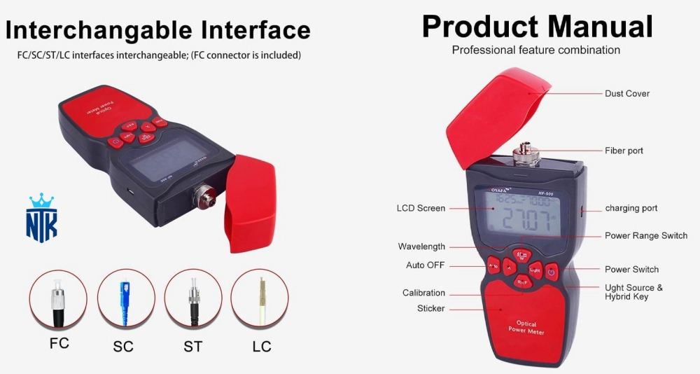 Máy đo công suất quang NF-900C