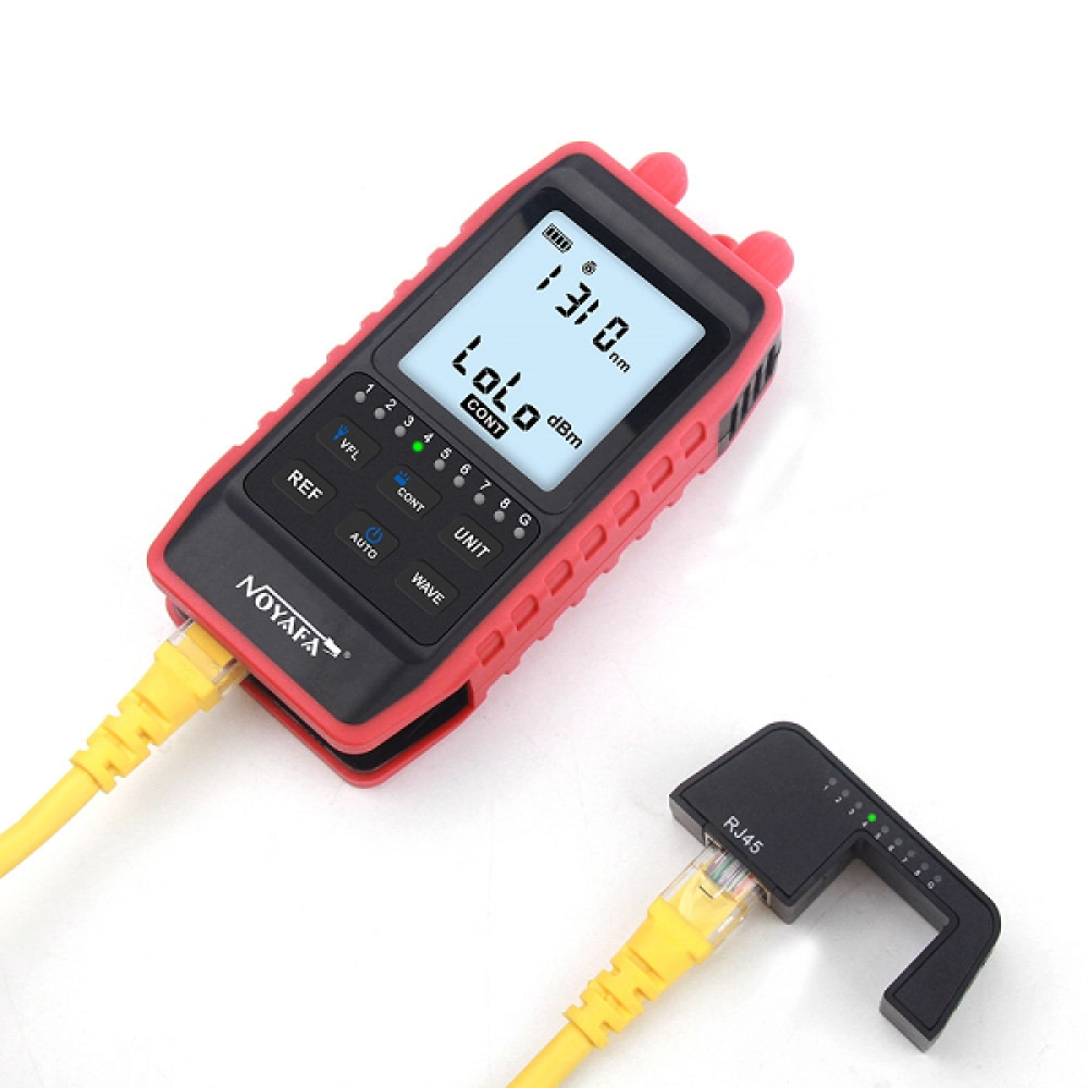 Máy đo công suất quang và soi sợi quang, test dây mạng NF-908L 