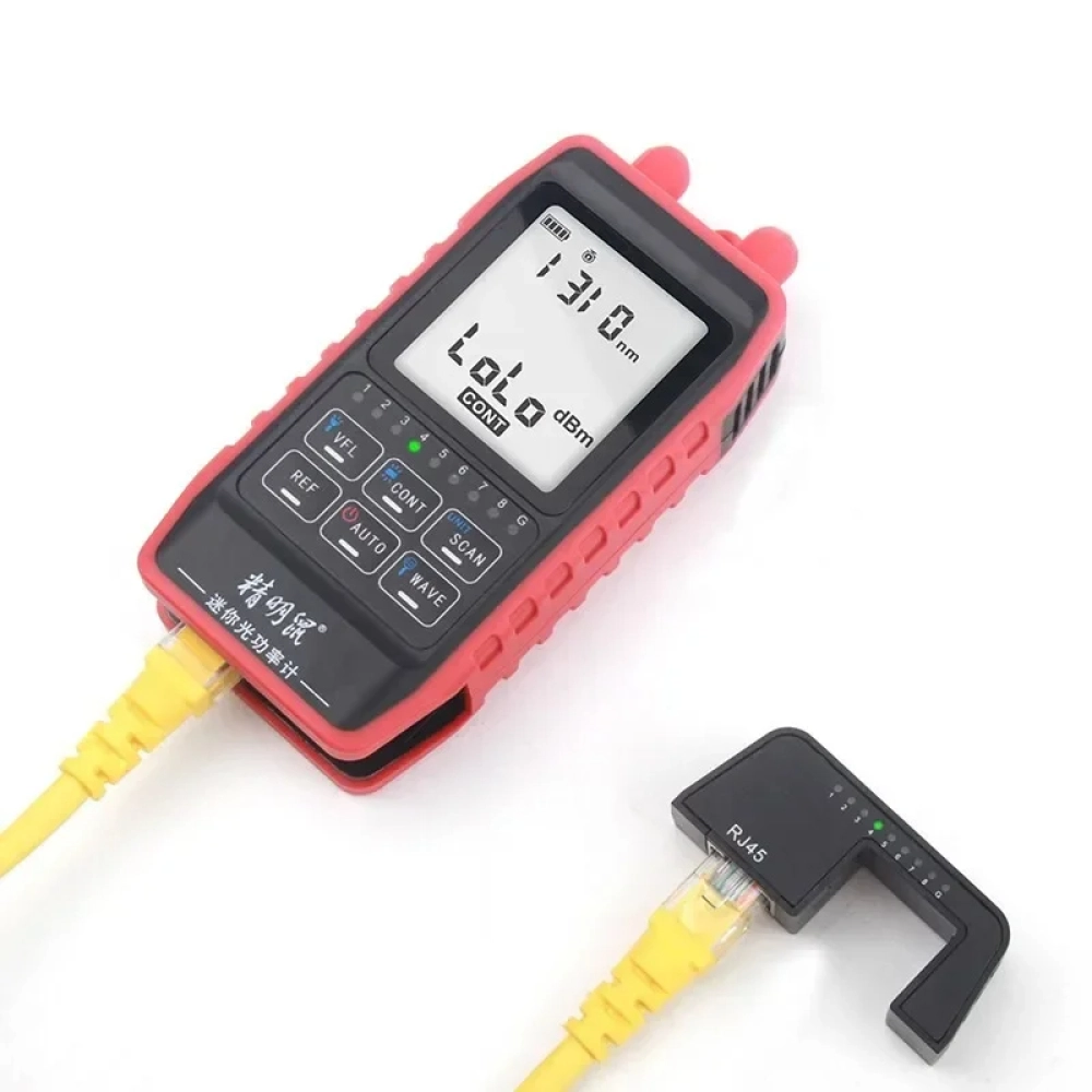 Máy đo công suất quang và soi sợi quang, test dây mạng, dò dây cáp mạng NF-908S 