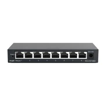 Switch 8 cổng 10/100/1000 BASE-T RUIJIE RG-ES108GD