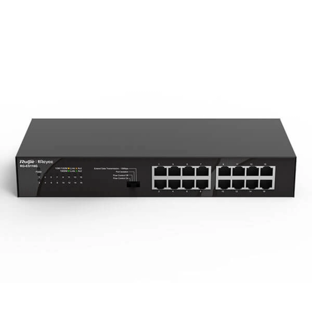 Unmanaged switch 16 cổng RUIJIE RG-ES116G-L