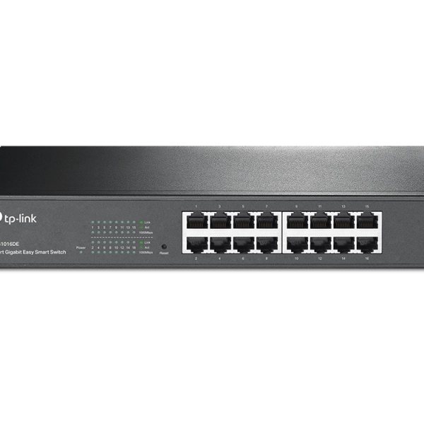 Bộ chia tín hiệu thông minh dễ dàng 16 Port Gigabit TP-Link TL-SG1016DE