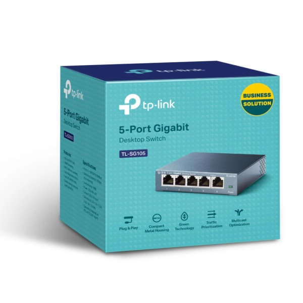 Bộ chia tín hiệu Để Bàn 5 Port Gigabit TP-Link TL-SG105