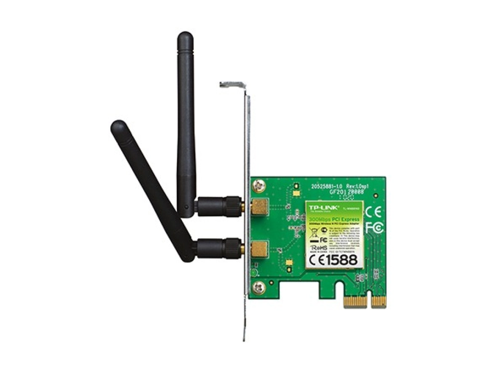 Bộ Chuyển Đổi PCI Express Không Dây Chuẩn N Tốc Độ 300Mbps TP-Link TL-WN881ND