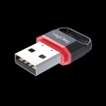 USB nhận Bluetooth 5.0 VEGGIEG VUB502 | Red Black