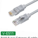 Dây mạng bấm sẵn (1.5 - 30M) Cat 5 RJ45 Veggieg V-E517 (10M)