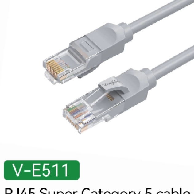 Dây mạng bấm sẵn (1.5 - 30M) Cat 5 RJ45 Veggieg V-E517 (10M)