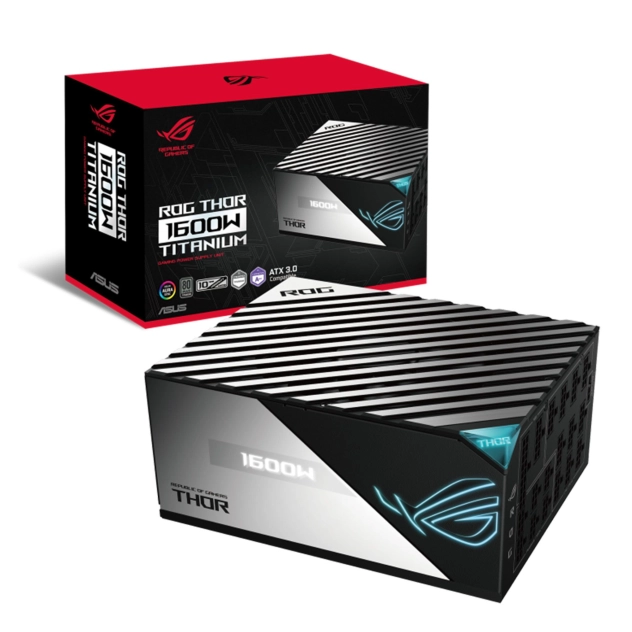 Nguồn ASUS ROG Thor 1600T Gaming | 1600W, 80 Plus Titanium