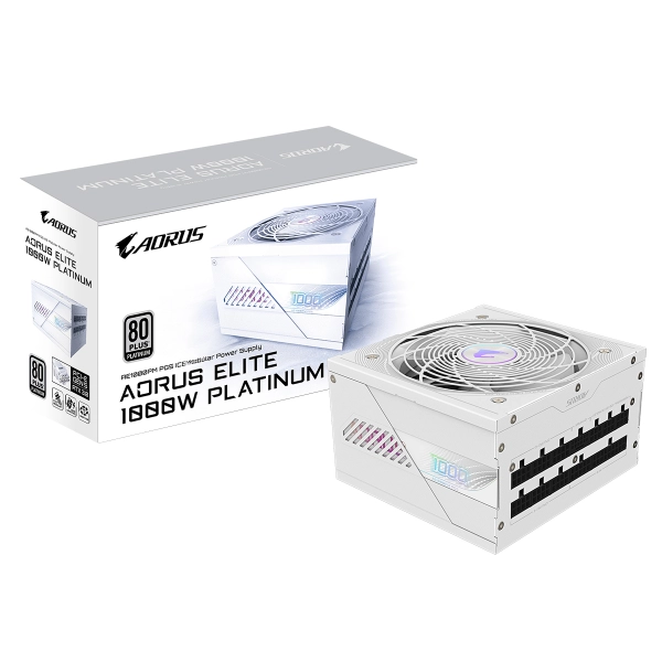 Nguồn máy tính AORUS ELITE P1000W 80+ Platinum Modular PCIe 5.0 ICE