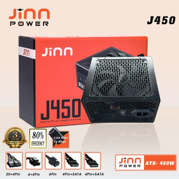 Nguồn Jinn 450W (J450)