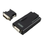 Cáp chuyển đổi USB 3.0 sang DVI+Đổi VGA  Unitek Y-3801