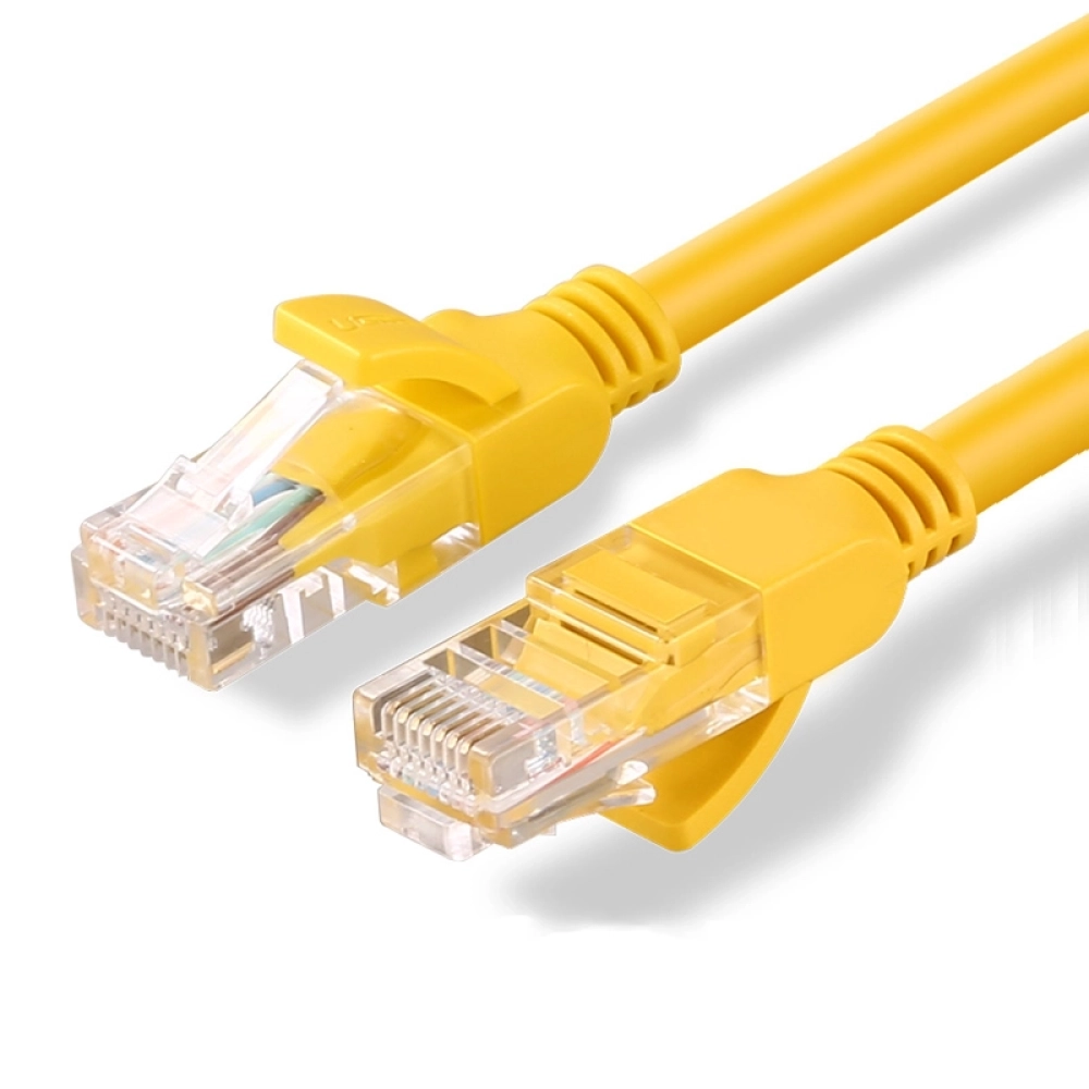Cáp mạng đúc sẵn Cat5e 5M Ugreen 11233 màu vàng cao cấp