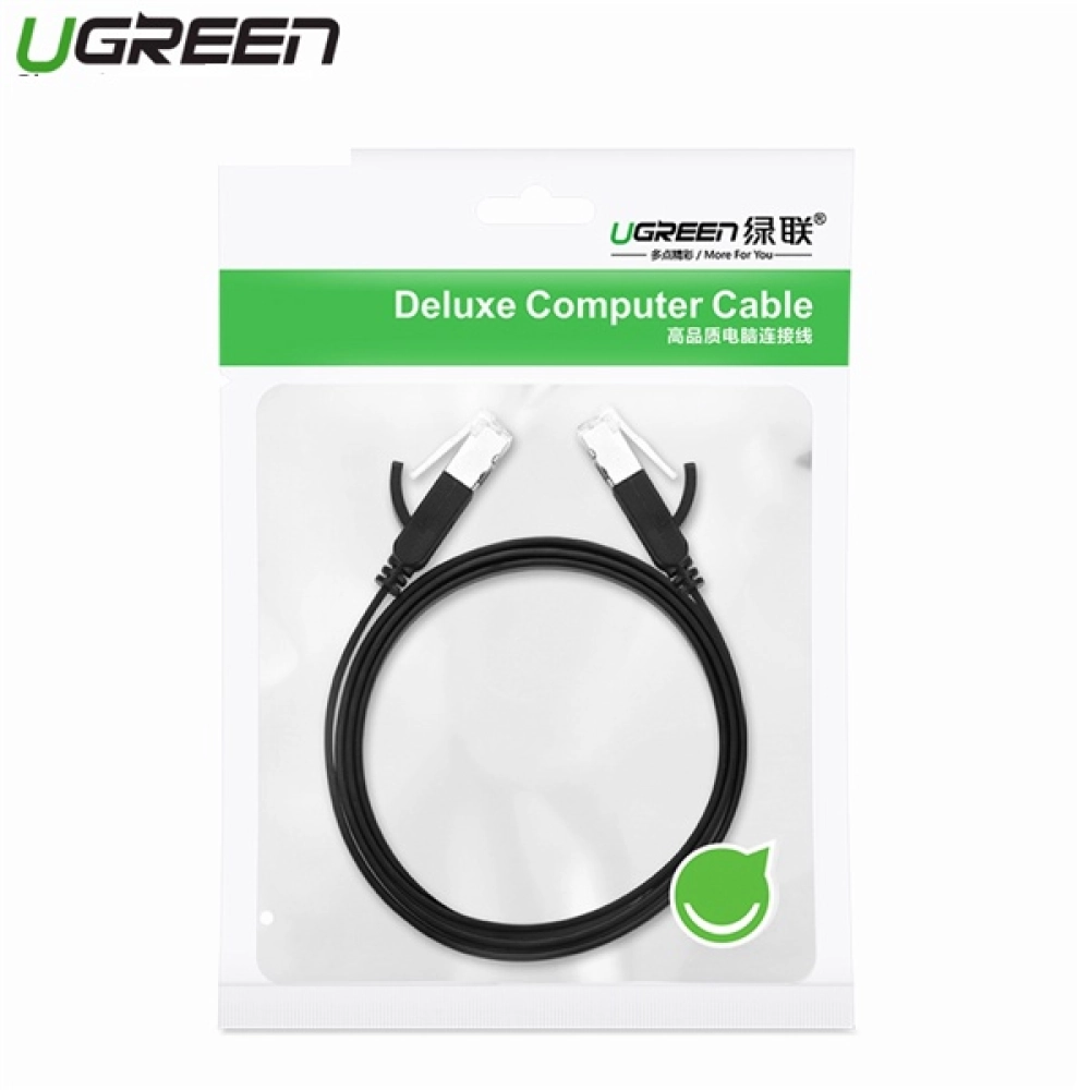Cáp mạng đúc sẵn Cat6 dài 1m chính hãng Ugreen 50184 cao cấp