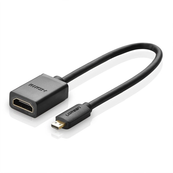 Cáp chuyển đổi micro HDMI to HDMI âm dài 20cm Ugreen 20134