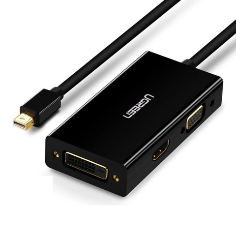 Cáp chuyển Mini displayport sang HDMI / VGA / DVI hỗ trợ 4k*2k (MD114) Ugreen 20418