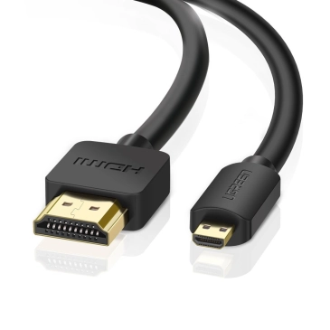 Cáp chuyển Micro HDMI sang HDMI dài 2m, hỗ trợ 4K60Hz HDR (HD127) Ugreen 30103