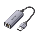 Bộ chuyển đổi 50922 USB 3.0 sang mạng LAN UGREEN CM209 Tốc độ truyền 10/100/1000Mbps RJ45 Gigabit Ethernet mở rộng thêm cổng mạng cho máy tính laptop