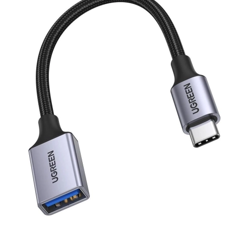 Cáp chuyển USB Type C sang USB 3.0 dài 10cm hỗ trợ OTG (US378) Ugreen 70889