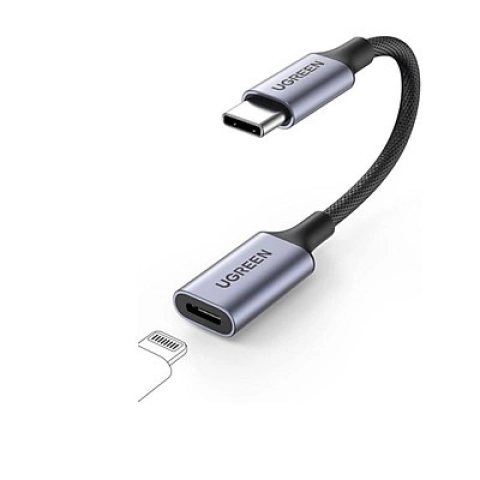 Cáp chuyển âm thanh USB Type C sang cổng tai nghe Lightning có chip MFi (US342) Ugreen 70953