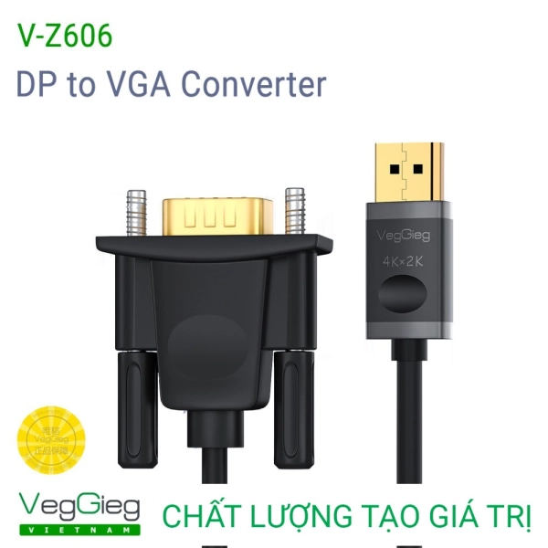 Cáp Chuyển Đổi DP Sang VGA Veggieg V-Z606