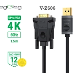 Cáp Chuyển Đổi DP Sang VGA Veggieg V-Z606