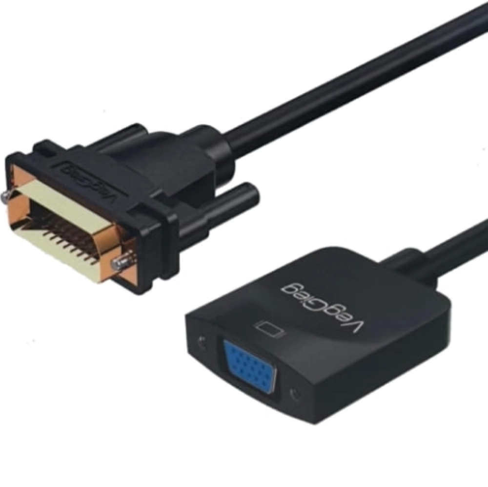 CÁP CHUYỂN DVI 24+1 SANG VGA VEGGIEG  V-Z619  