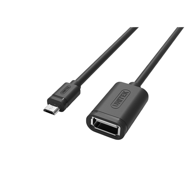 Cáp chuyển USB OTG 2.0 sang Micro USB  Unitek Y-C4019FGY