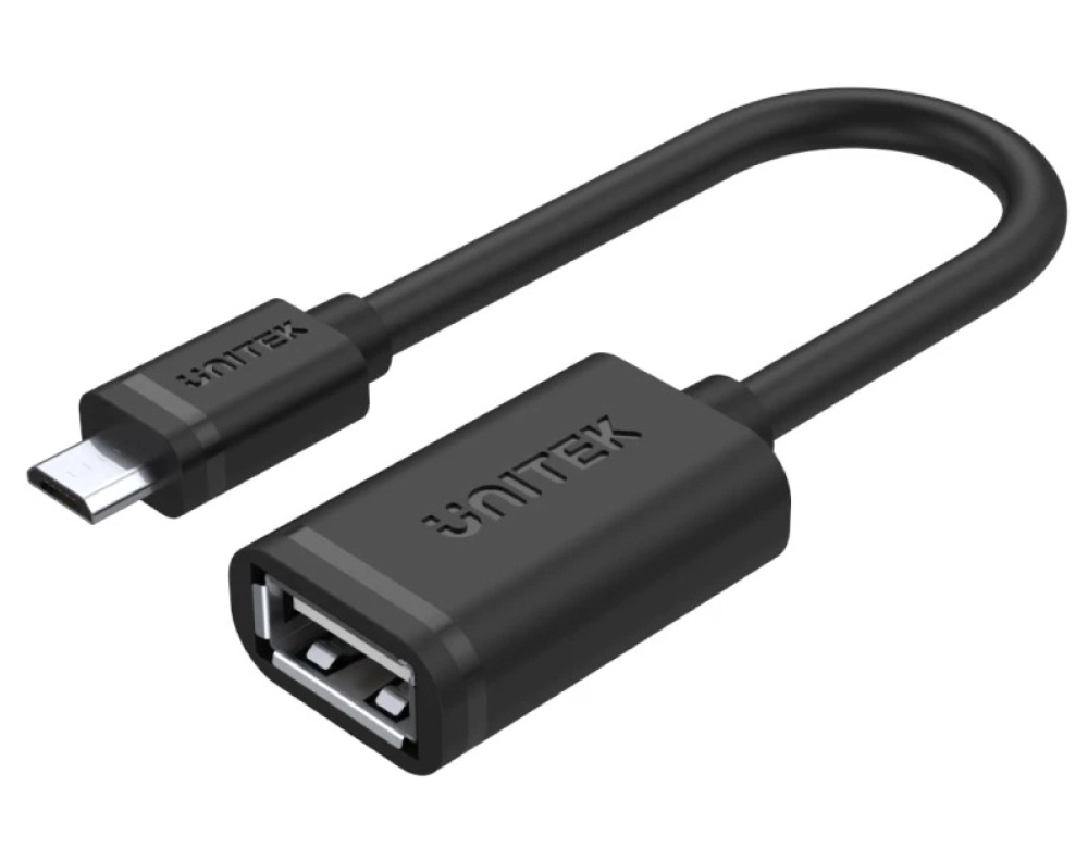 Cáp chuyển USB OTG 2.0 sang Micro USB  Unitek Y-C438GBK