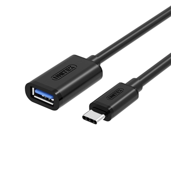 Cáp Chuyển Type-C to USB 3.0 Unitek 20CM Y-C476BK