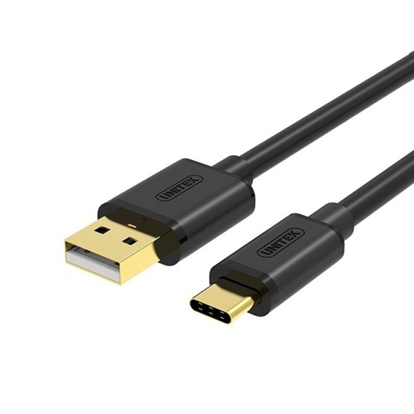 Cáp chuyển USB 2.0 sang Type-C Unitek Y-C483BK