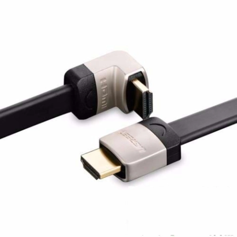 Dây cáp HDMI 2.0 4K60Hz UGREEN 10279 (HD101) thuần đồng 19+1 dài 1.5m 2m 3m - Tương thích với SmartTV đầu DVD Set top box máy chiếu 