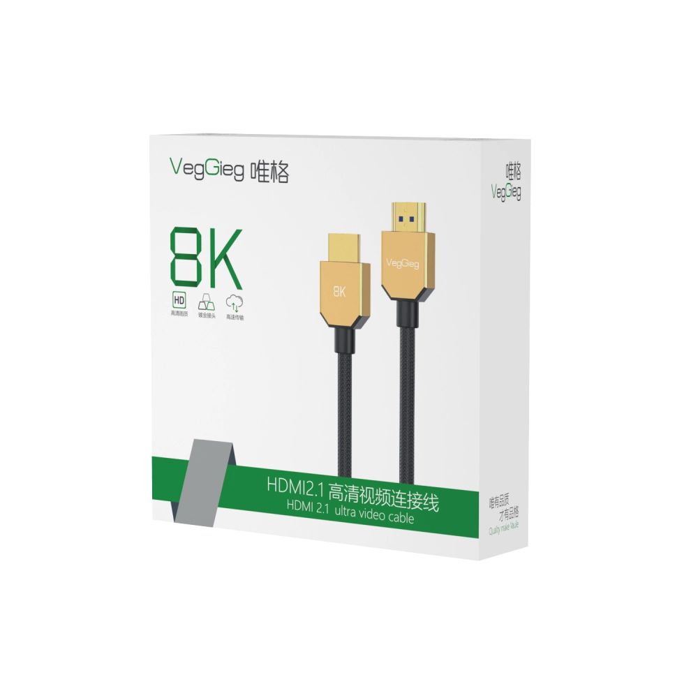 CÁP HDMI DÀI 1.5 - 5M OFC CHUẨN  2.1 VEGGIEG (1.5M)