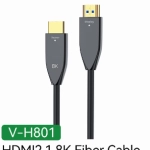 CÁP HDMI SỢI QUANG DÀI 20M - 100M CHUẨN 2.1 HỖ TRỢ 8K  VEGGIEG (50M)