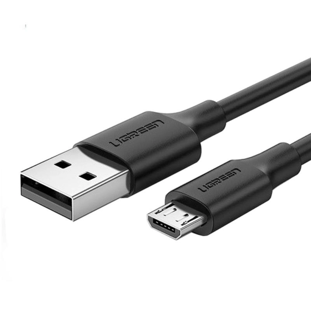 Cáp chuyển USB 2.0 A to Micro USB Mạ niken 1.5m (Đen) UGREEN 60137