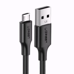 Cáp chuyển USB 2.0 A đến Micro USB Mạ niken 2m (Đen) UGREEN 60138