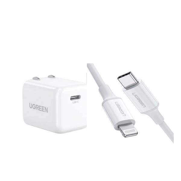 Bộ sạc nhanh UGREEN USB-C 20W có cáp UGREEN 30313