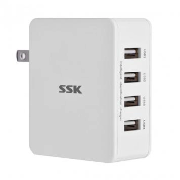 Sạc UNITEK (4 USB) 36W (Y-2187A)