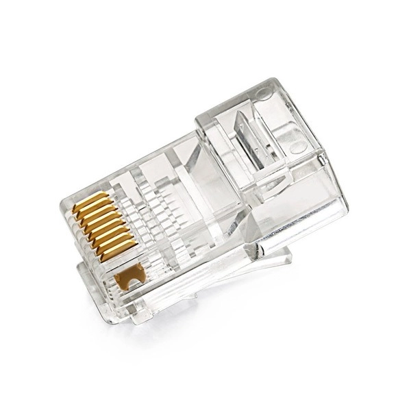 Đầu bấm mạng RJ45 Cat5e mạ vàng (NW110) Ugreen (10 cái) 20329