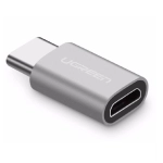 Đầu chuyển đổi USB TYPE C sang MICRO USB Màu Xám (US189) Ugreen 30511