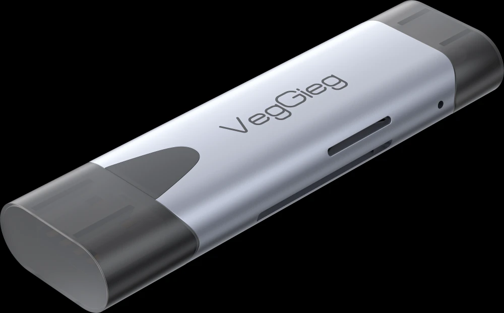Đầu Đọc Thẻ Nhớ Đa Năng USB/TypeC 2 in1 VEGGIEG V-C305