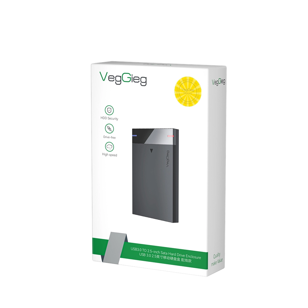 Hộp ổ cứng 3.0 Micro USB 5Gb VegGieg V-GM01